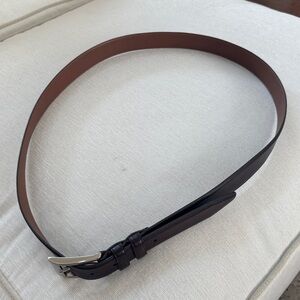 Allen Edmonds Brown leather Belt Size 50